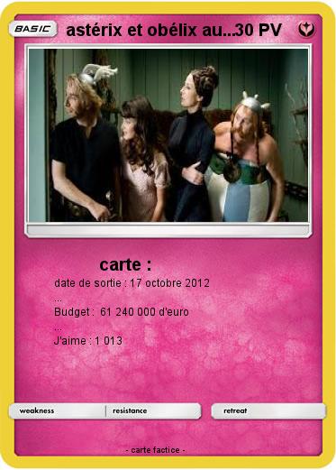 Pokemon astérix et obélix au...