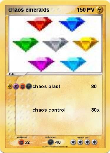 Pokemon chaos emeralds