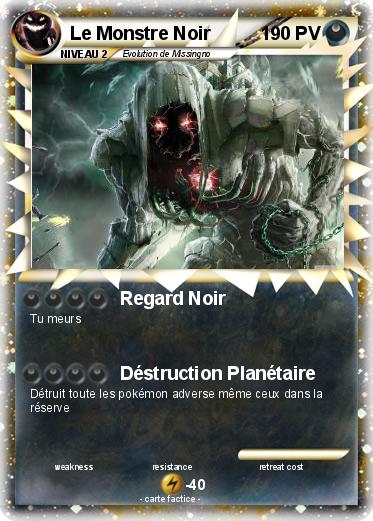Pokemon Le Monstre Noir