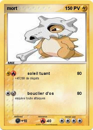 Pokemon mort