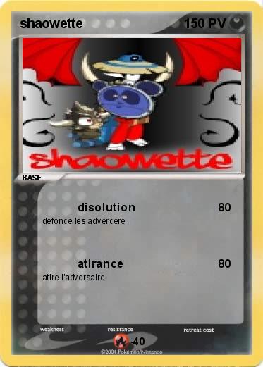 Pokemon shaowette
