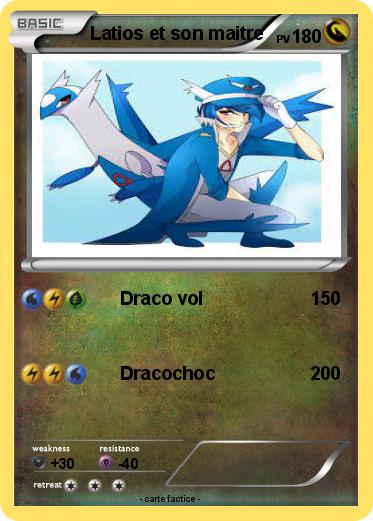 Pokemon Latios et son maitre