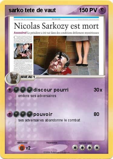 Pokemon sarko tete de vaut