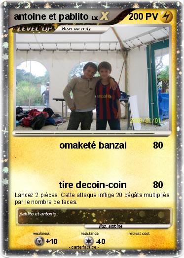 Pokemon antoine et pablito