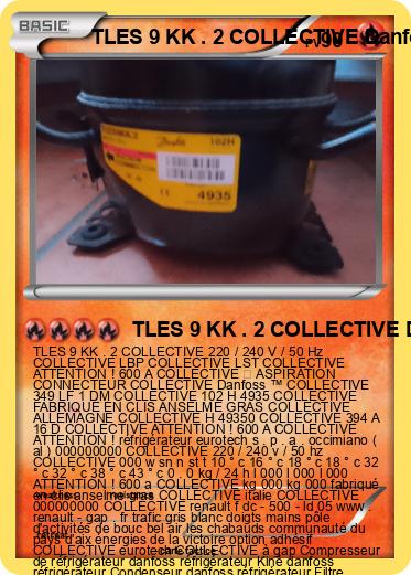 Pokemon TLES 9 KK . 2 COLLECTIVE Danfoss ™