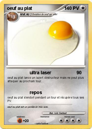 Pokemon oeuf au plat