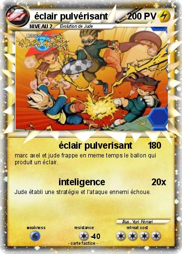 Pokemon éclair pulvérisant