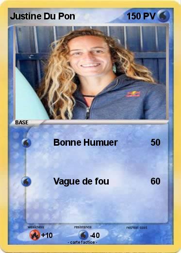 Pokemon Justine Du Pon