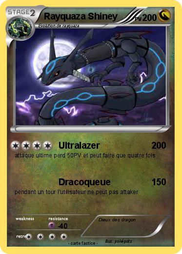 Pokemon Rayquaza Shiney