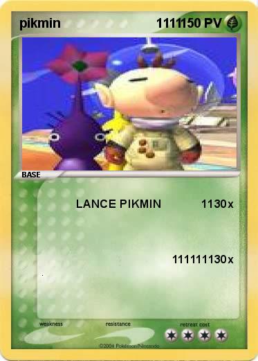 Pokemon pikmin                           1111
