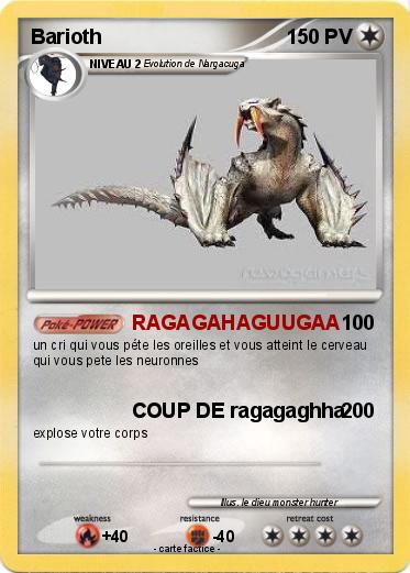 Pokemon Barioth