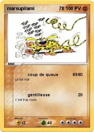 Pokemon marsupilami                   78 