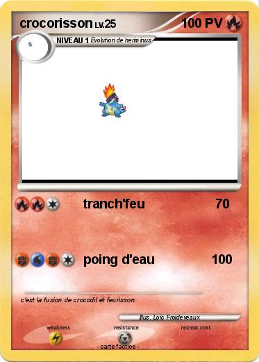 Pokemon crocorisson