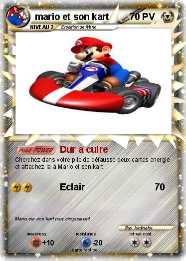 Pokemon mario et son kart