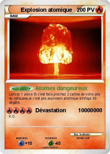 Pokemon Explosion atomique