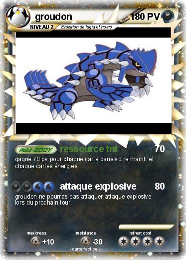 Pokemon groudon