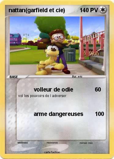 Pokemon nattan(garfield et cie)