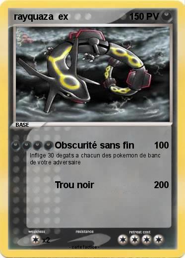 Pokemon rayquaza  ex