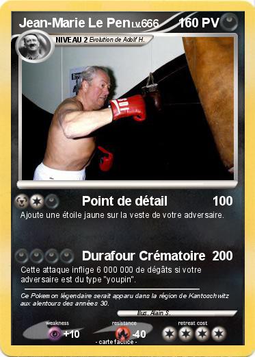 Pokemon Jean-Marie Le Pen