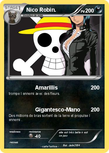 Pokemon Nico Robin.