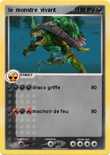 Pokemon le  monstre  vivant
