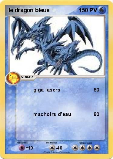 Pokemon le dragon bleus