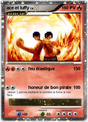 Pokemon ace et luffy
