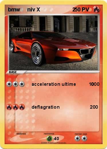 Pokemon bmw     niv X                      2