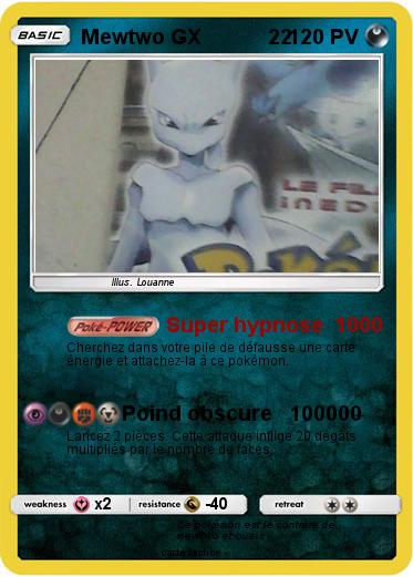 Pokemon Mewtwo GX            22