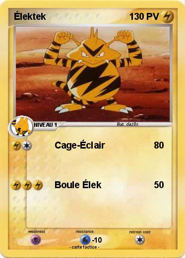 Pokemon Élektek