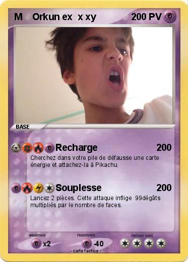 Pokemon M    Orkun ex  x xy