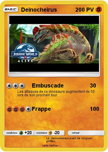 Pokemon Deinocheirus