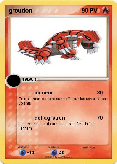 Pokemon groudon