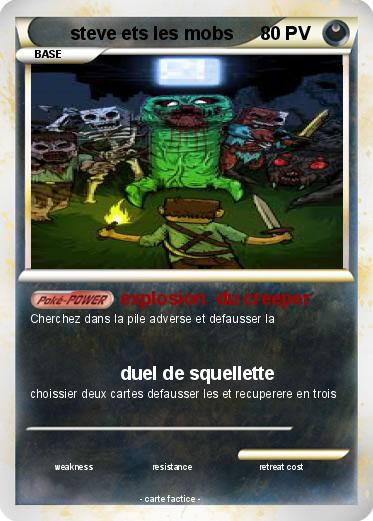 Pokemon steve ets les mobs