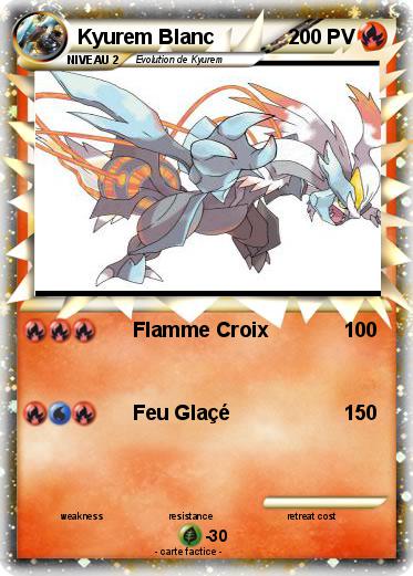 Pokemon Kyurem Blanc