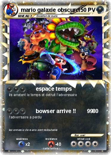Pokemon mario galaxie obscure
