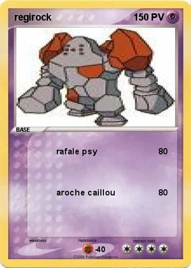 Pokemon regirock