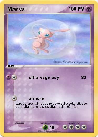 Pokemon Mew ex