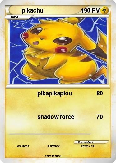 Pokemon pikachu