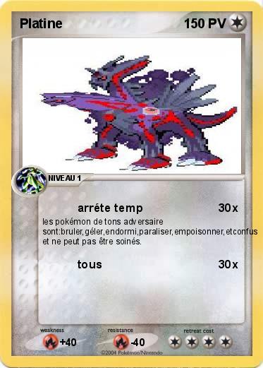 Pokemon Platine