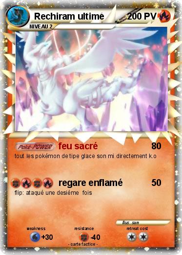 Pokemon Rechiram ultime