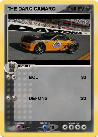 Pokemon THE DARC CAMARO