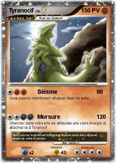 Pokemon Tyranocif