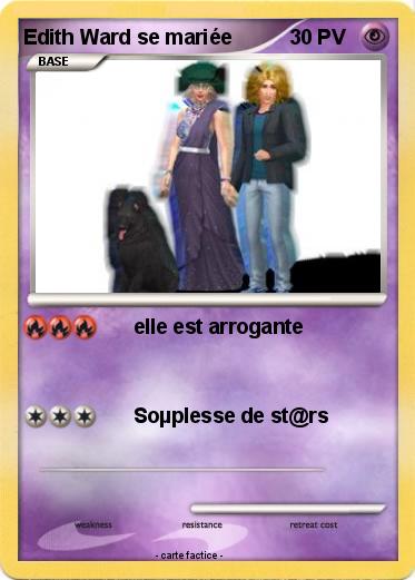 Pokemon Edith Ward se mariée