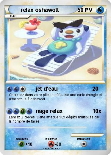 Pokemon relax oshawott