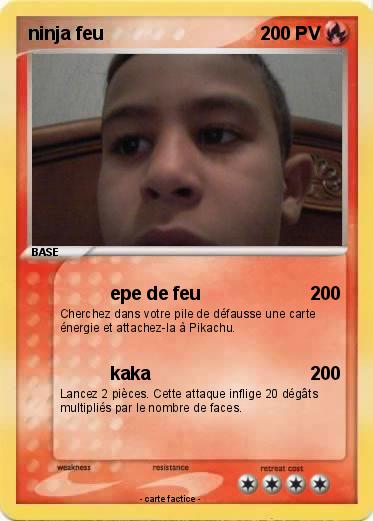 Pokemon ninja feu