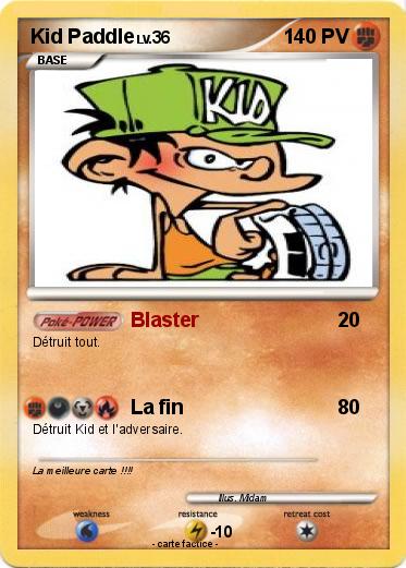Pokemon Kid Paddle