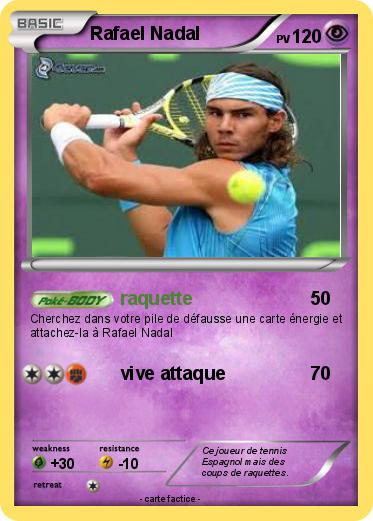 Pokemon Rafael Nadal