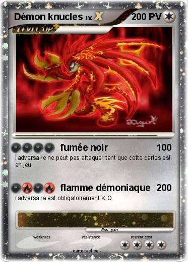 Pokemon Démon knucles