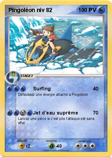 Pokemon Pingoléon niv 82